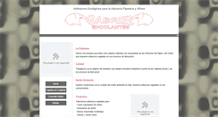 Desktop Screenshot of gabrielencolantes.com.ar